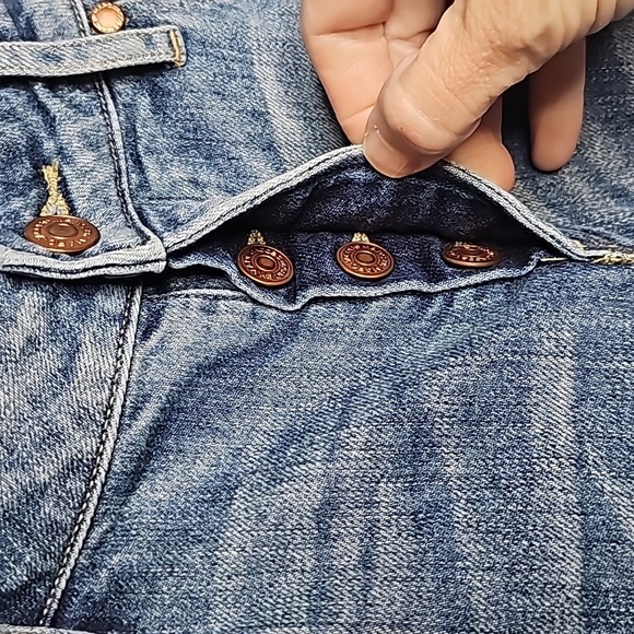 VINTAGE Marc by Marc Jacobs Camila slim boyfriend button fly light wash sz 27 - Picture 8 of 9